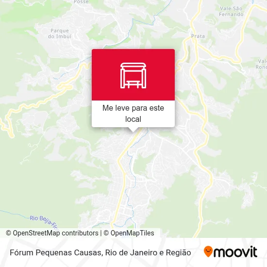 Fórum Pequenas Causas mapa