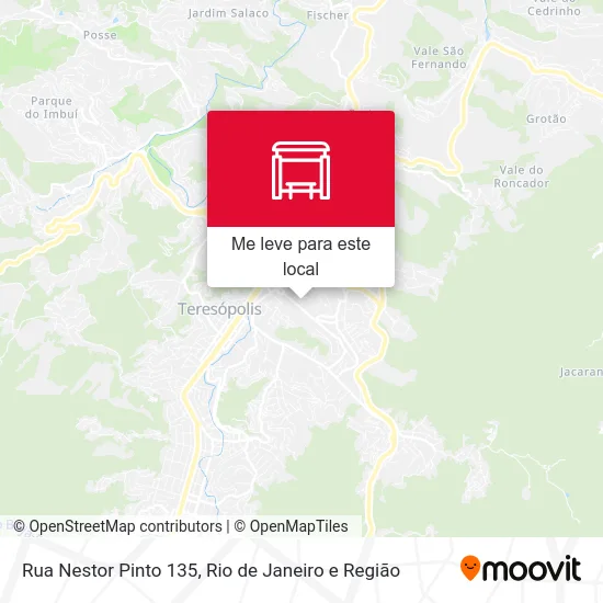 Rua Nestor Pinto 135 mapa