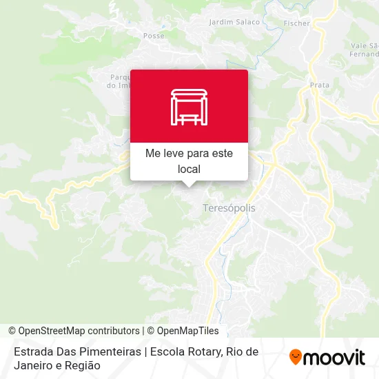 Estrada Das Pimenteiras | Escola Rotary mapa