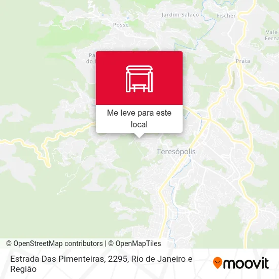 Estrada Das Pimenteiras, 2295 mapa