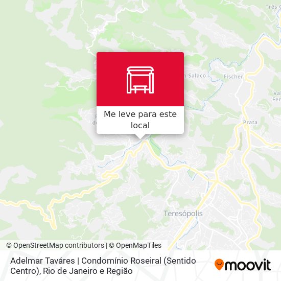 Adelmar Taváres | Condomínio Roseiral (Sentido Centro) mapa