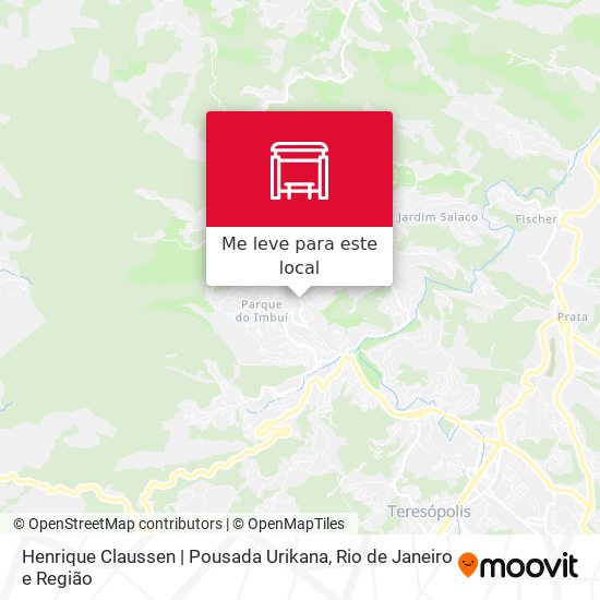 Henrique Claussen | Pousada Urikana mapa