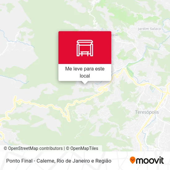 Ponto Final - Caleme mapa
