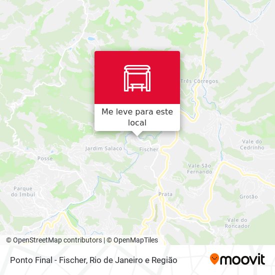 Ponto Final - Fischer mapa