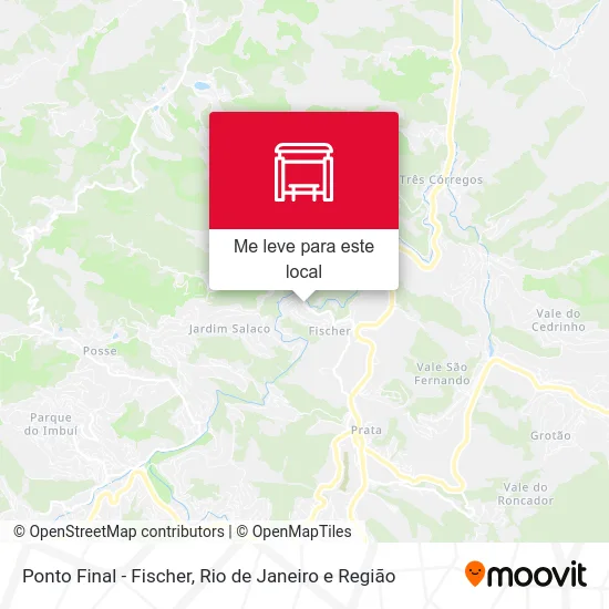 Ponto Final - Fischer mapa