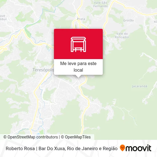 Roberto Rosa | Bar Do Xuxa mapa