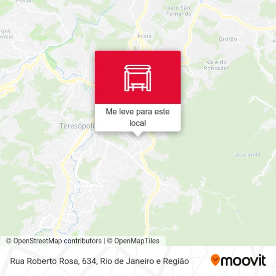 Rua Roberto Rosa, 634 mapa