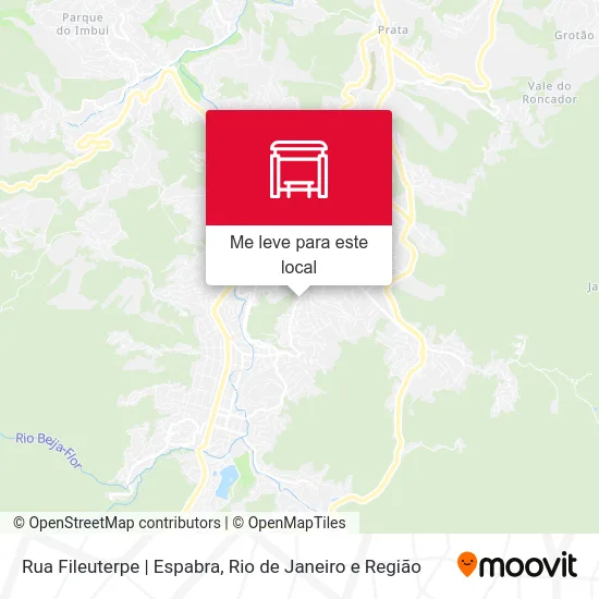 Rua Fileuterpe | Espabra mapa