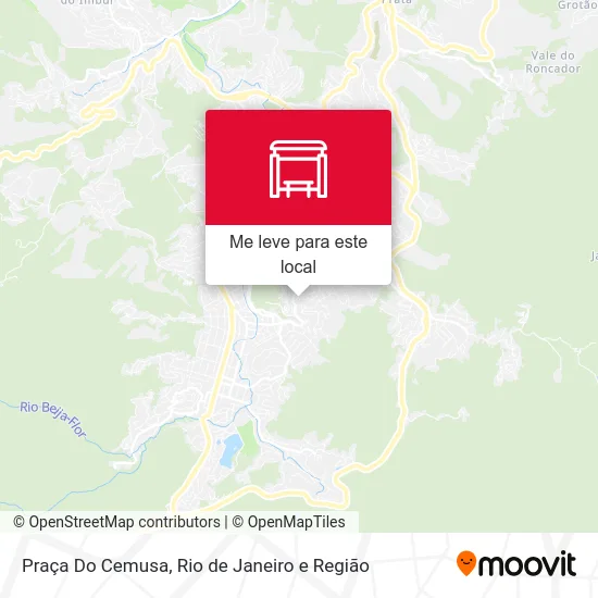 Praça Do Cemusa mapa