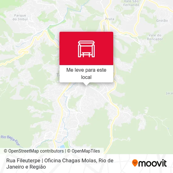 Rua Fileuterpe | Oficina Chagas Molas mapa