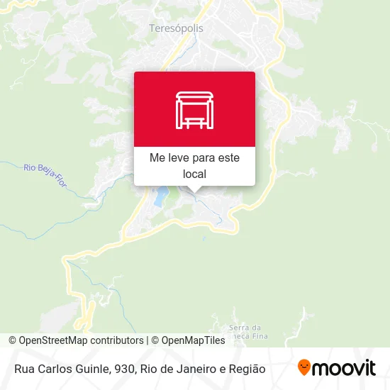 Rua Carlos Guinle, 930 mapa