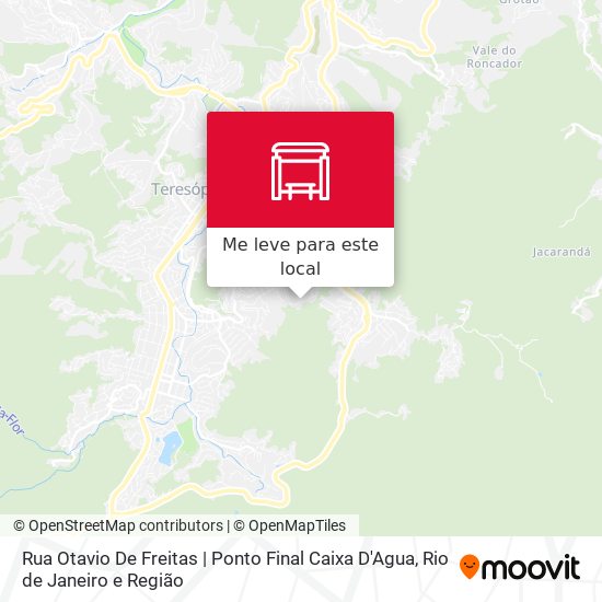 Rua Otavio De Freitas | Ponto Final Caixa D'Agua mapa