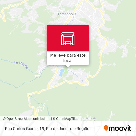 Rua Carlos Guinle, 19 mapa