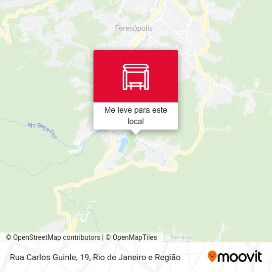 Rua Carlos Guinle, 19 mapa
