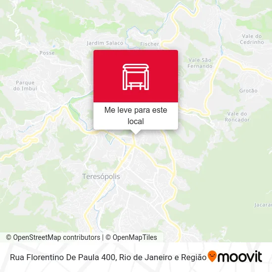 Rua Florentino De Paula 400 mapa