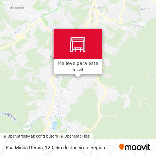 Rua Minas Gerais, 120 mapa