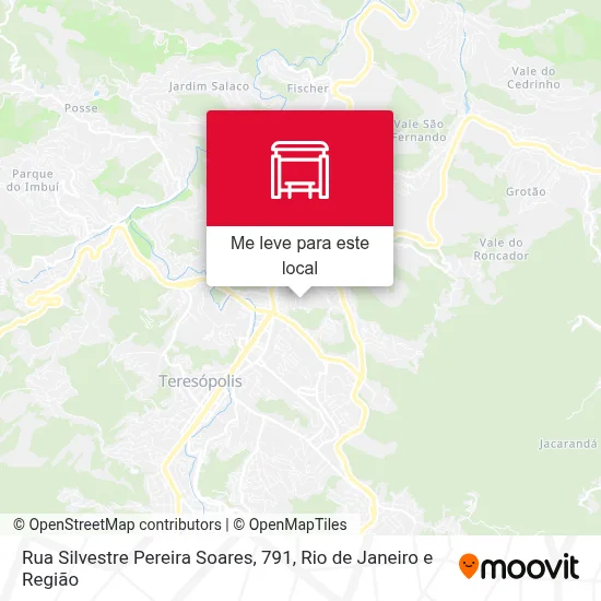 Rua Silvestre Pereira Soares, 791 mapa