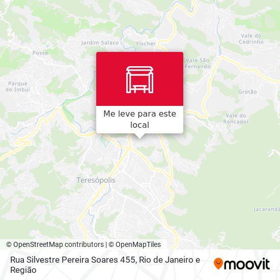 Rua Silvestre Pereira Soares 455 mapa