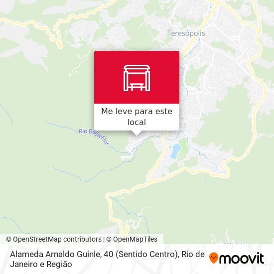 Alameda Arnaldo Guinle, 40 (Sentido Centro) mapa