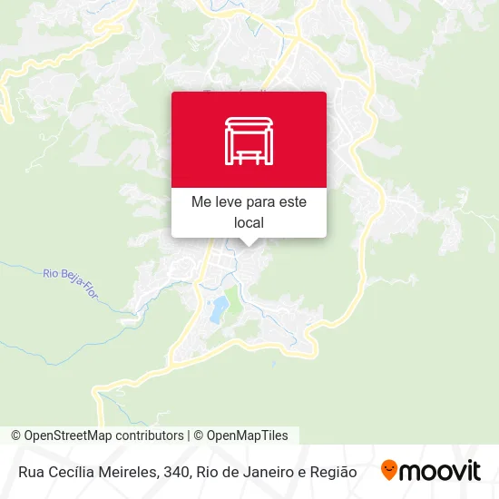Rua Cecília Meireles, 340 mapa