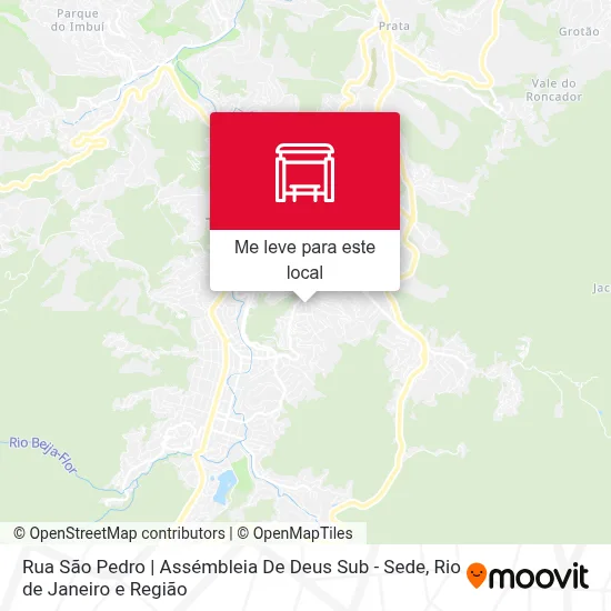 Rua São Pedro | Assémbleia De Deus Sub - Sede mapa