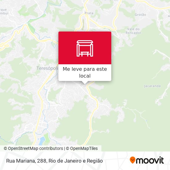 Rua Mariana, 288 mapa
