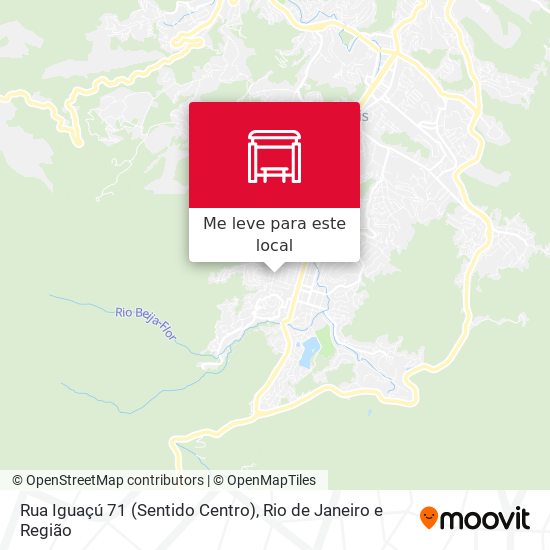 Rua Iguaçú 71 (Sentido Centro) mapa