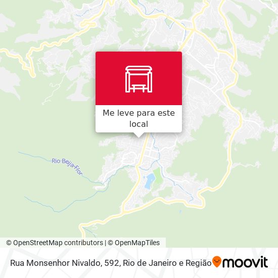 Rua Monsenhor Nivaldo, 592 mapa
