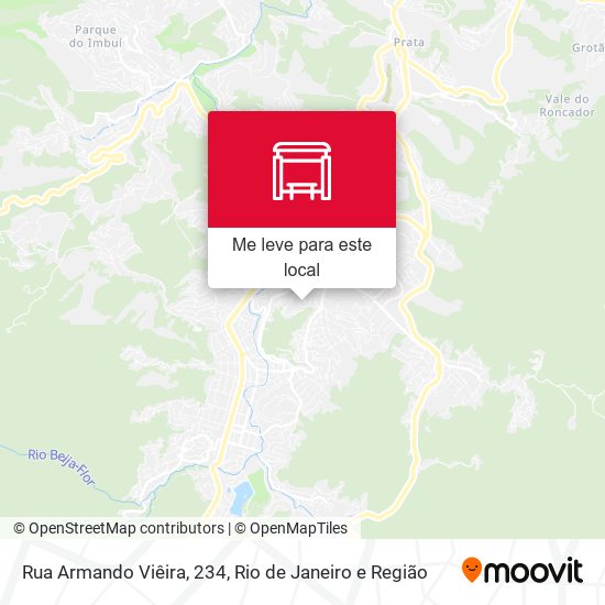 Rua Armando Viêira, 234 mapa