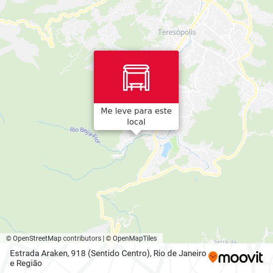 Estrada Araken, 918 (Sentido Centro) mapa