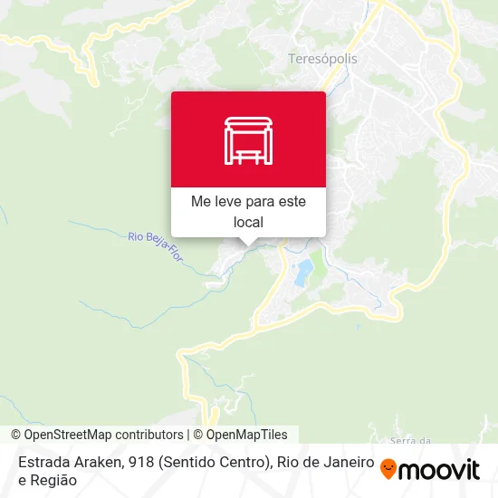 Estrada Araken, 918 (Sentido Centro) mapa