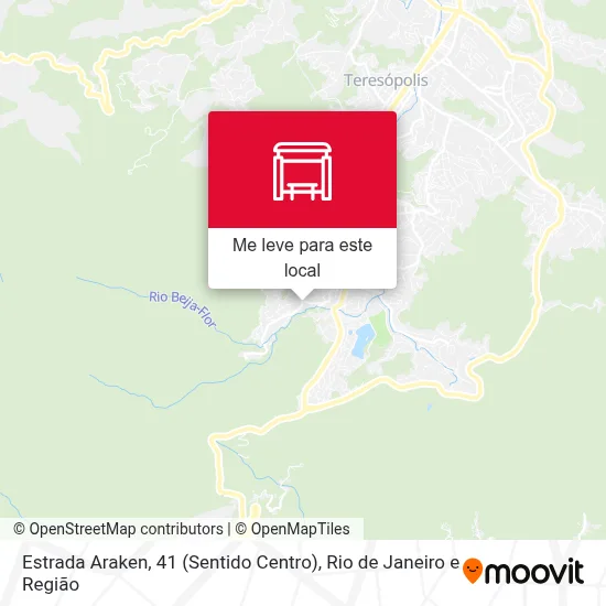 Estrada Araken, 41 (Sentido Centro) mapa