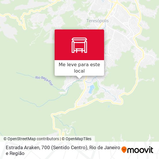 Estrada Araken, 700 (Sentido Centro) mapa