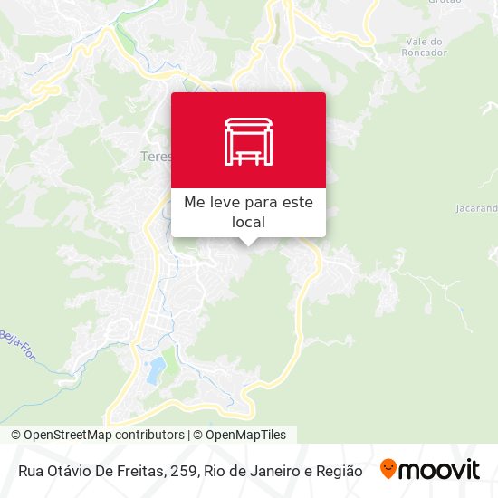 Rua Otávio De Freitas, 259 mapa