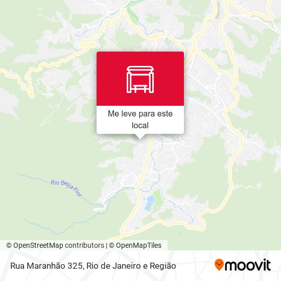 Rua Maranhão 325 mapa