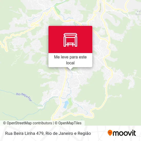 Rua Beira Linha 479 mapa