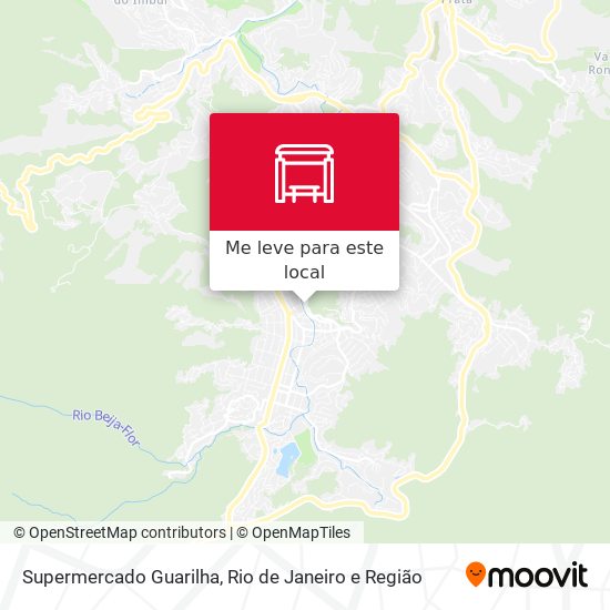 Supermercado Guarilha mapa