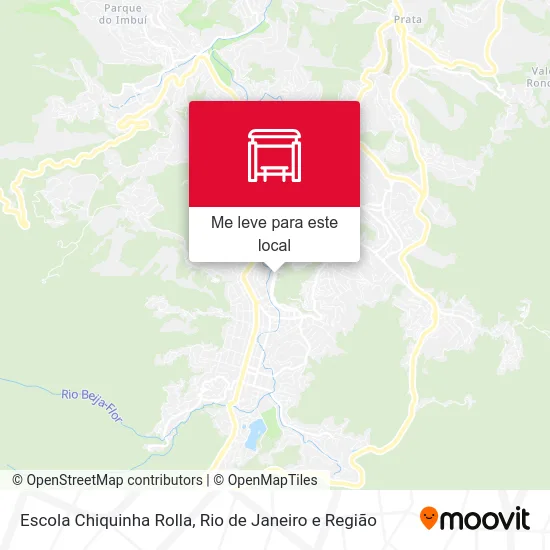 Escola Chiquinha Rolla mapa