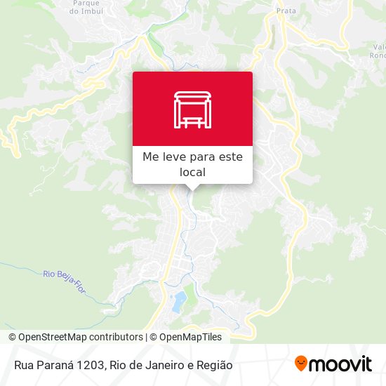 Rua Paraná 1203 mapa