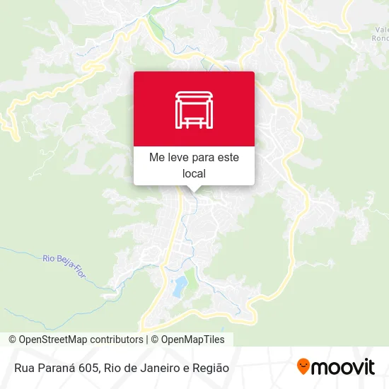 Rua Paraná 605 mapa