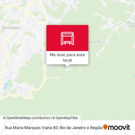 Rua Maria Marques Viana 80 mapa
