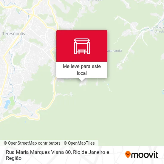 Rua Maria Marques Viana 80 mapa