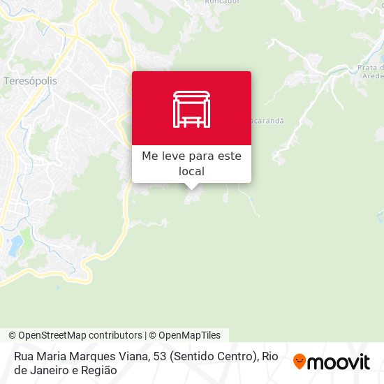 Rua Maria Marques Viana, 53 (Sentido Centro) mapa