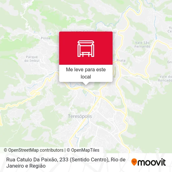 Rua Catulo Da Paixão, 233 (Sentido Centro) mapa