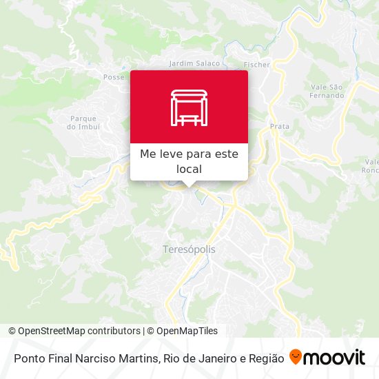 Ponto Final Narciso Martins mapa