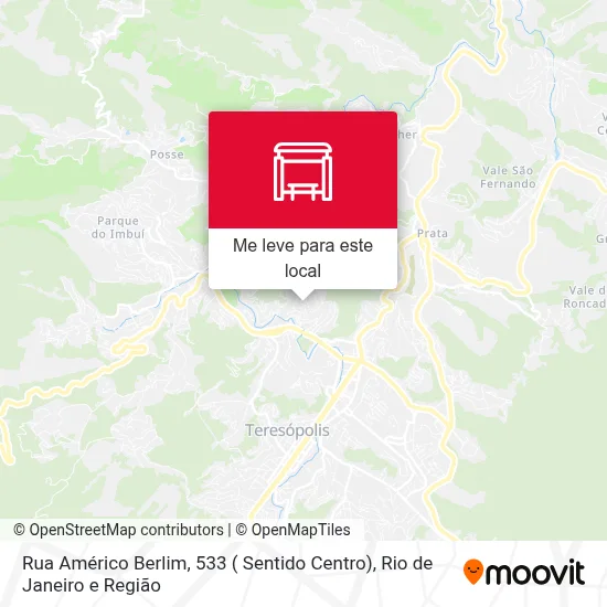 Rua Américo Berlim, 533 ( Sentido Centro) mapa