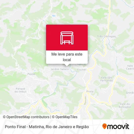 Ponto Final - Matinha mapa