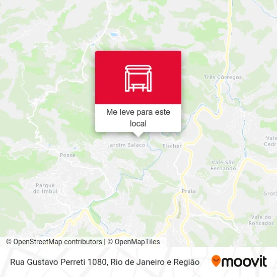 Rua Gustavo Perreti 1080 mapa