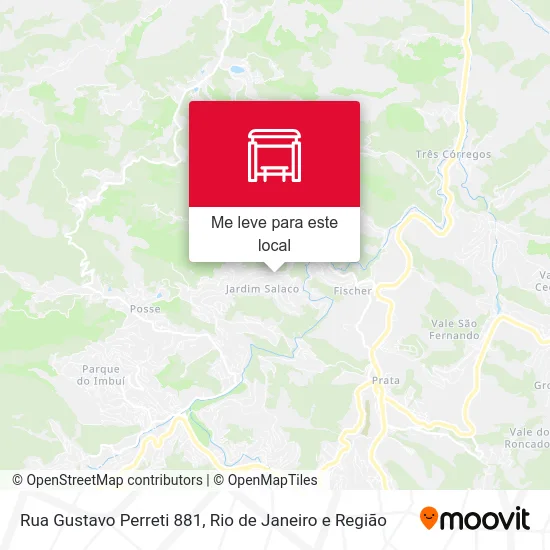 Rua Gustavo Perreti 881 mapa