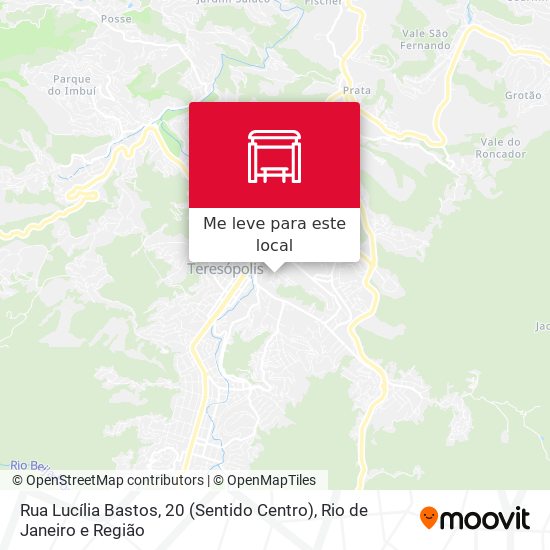 Rua Lucília Bastos, 20 (Sentido Centro) mapa